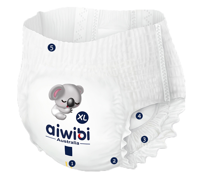 Pantalon de bébé 3D Leak Guard