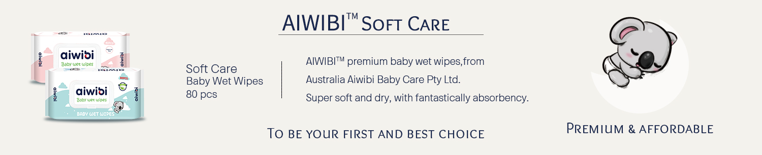 100% Soft Care Baby Lingettes Humides 80 Pièces