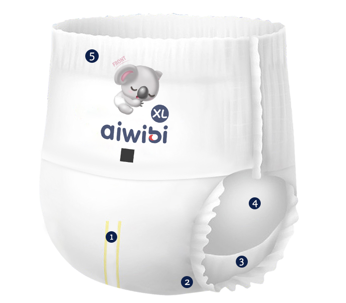 Pantalon de bébé 3D Leak Guard