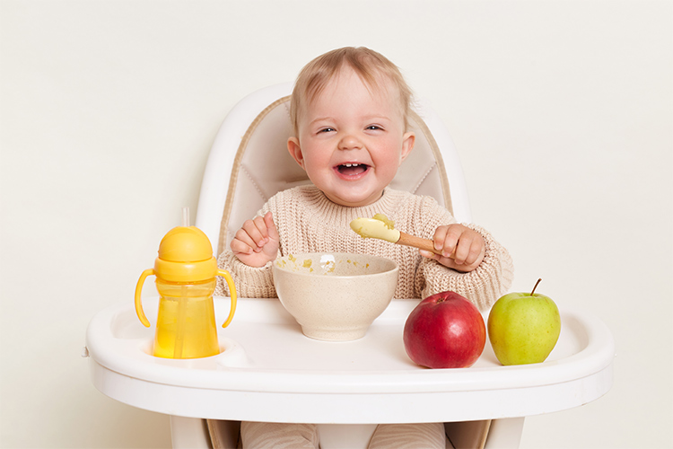 Augmenter l'appétit de bébé