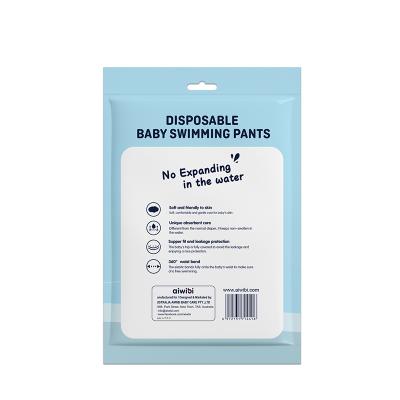 Pantalon de bain jetable pour bébé avec ajustement confortable et confortable pour bébés et tout-petits